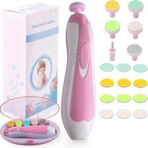 baby nail trimmer electric nail file baby nail clippers 20 in 1 safe nail filer grinder kit for newb 96.54